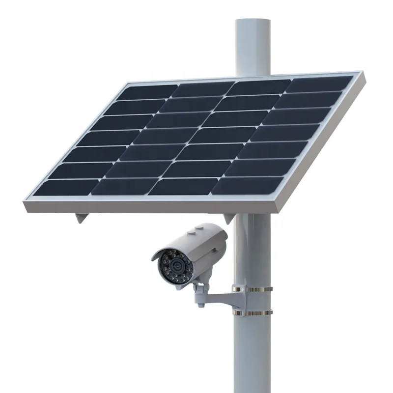 

July003 Easy Installing Home Security Solar Surveillance Camera Photovoltaic Power Generation Solar CCTV Monitor Energy System