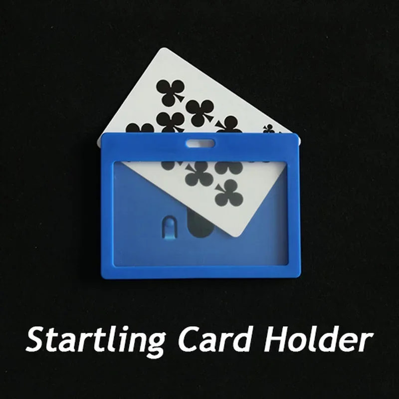 Startling Card Holder Card Magic Tricks Card Appear from Empty Frame Close up Magic Magia Magie Magicians Prop Gimmick Illusion