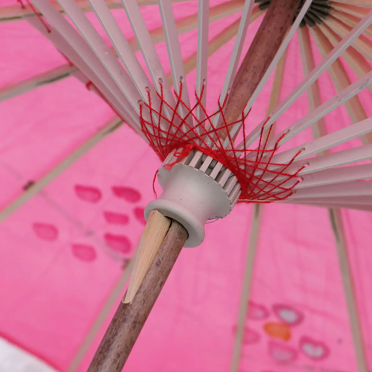 

Classical Oil Paper Umbrella Decorative Chinese Style Silk Flower Umbrella For Restaurant Home Decoration Photography Props