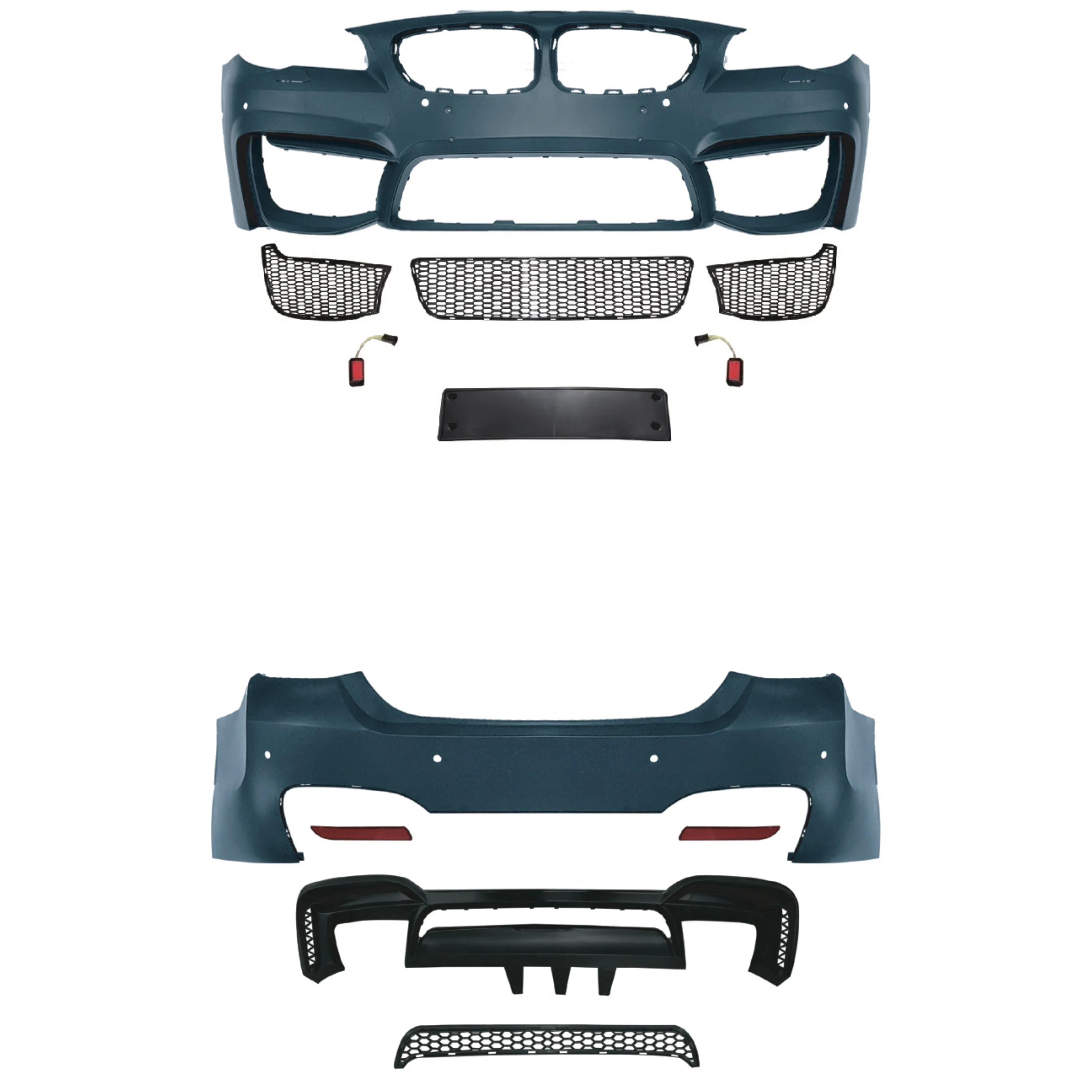 

Hot Factory Prices Body Kit with Front Bumper Rear Bumper Side Skirts for 5 Series F10 F18 2010-2017 Upgrade to M4 Style