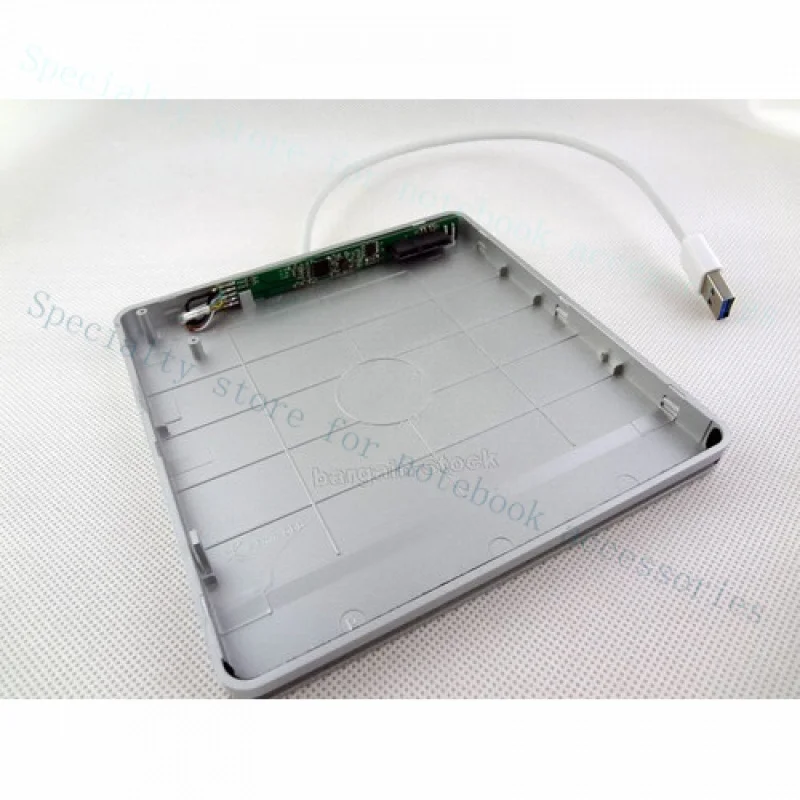A+ USB3.0 External Enclosure Caddy For Laptop SATA Slot Load CD DVD Blu-Ray Drive