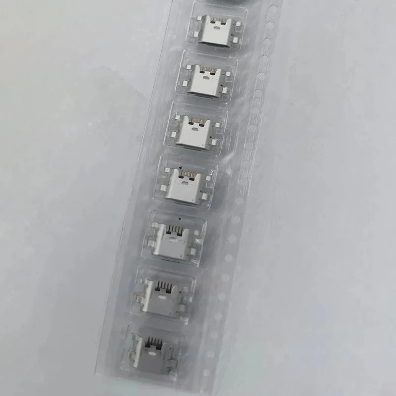 

100 шт. для ZTE Blade A3 A5 A7 A31 A52: USB-порт для зарядки, разъем-гнездо, коннектор, запчасти для ремонта