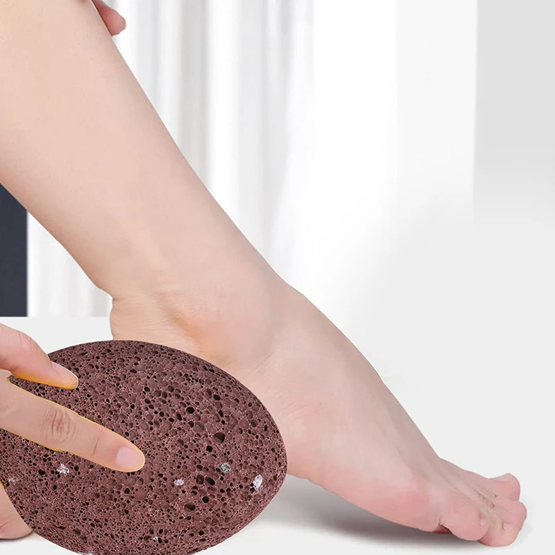 Pumice Stone Scraper Foot File Exfoliating Feet Pedicure Care Dead Dry Skin Scrub Callus Remover Manual Cracked Heels Foot Care