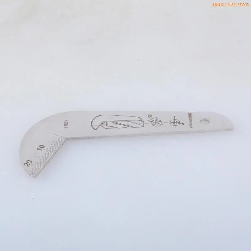 K1AE Professional Drill Bit Measuring Tool for Accurate 118Degree Angles Assessment