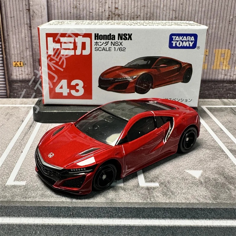 

Takara Tomy Tomica No.43 Honda NSX Миниатюрный литой автомобиль из статического сплава, литой под давлением металлический режим, коллекция дисплеев, игрушка для мальчика в подарок