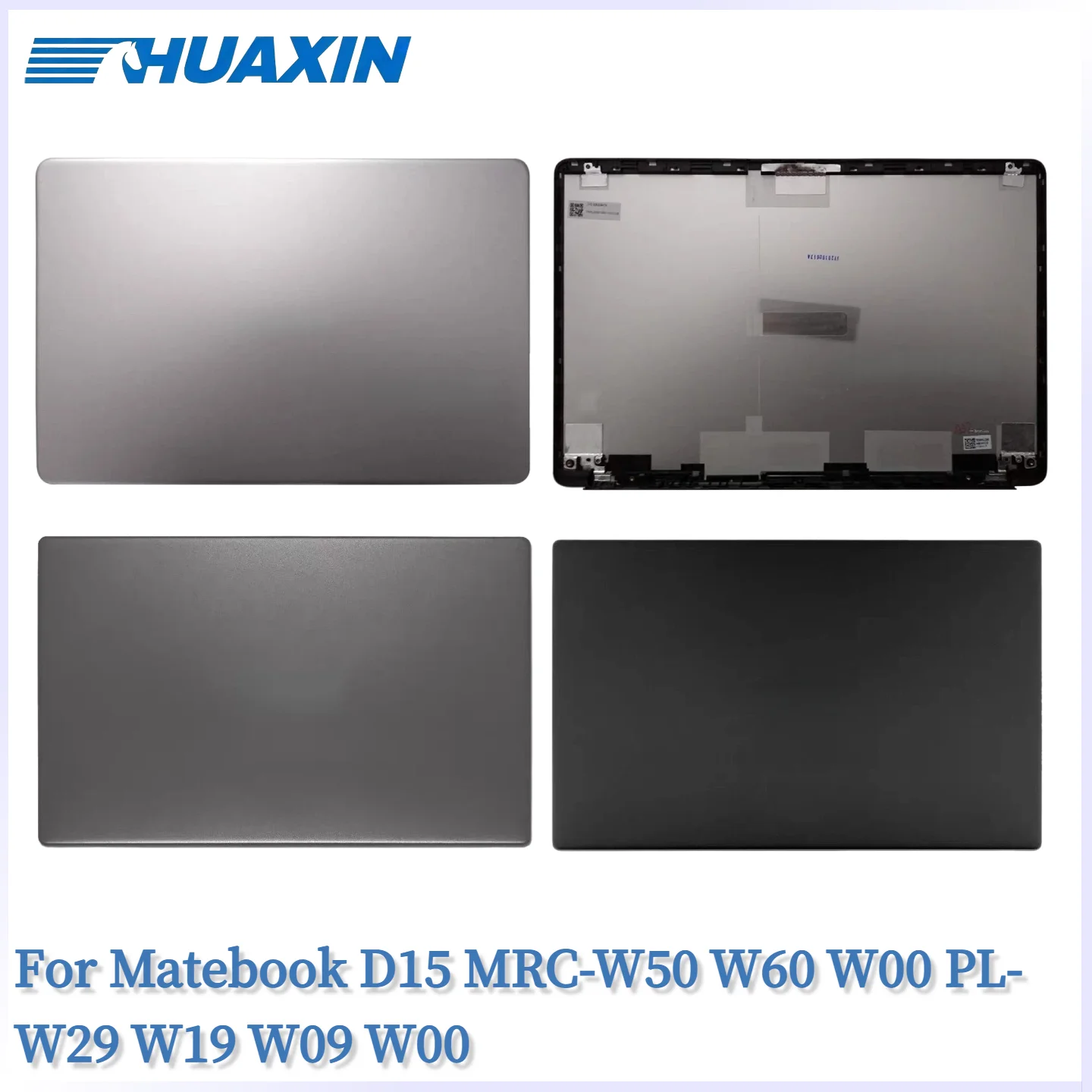 New Laptop Top Cover For Matebook D15 MRC-W50 W60 W00 PL-W29 W19 W09 W00 Laptop Top Case Rear Lid Lcd Back Cover A Shell