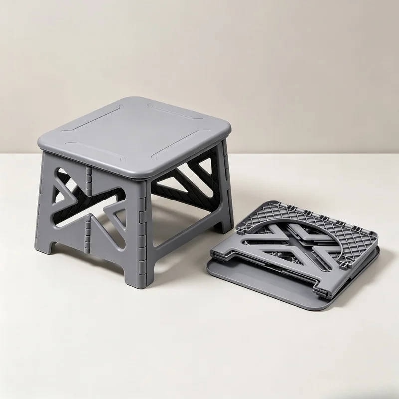 Portable Folding Emergency Commode, Deodorant Multifunctional Mobile Stool for Car Camping Travel