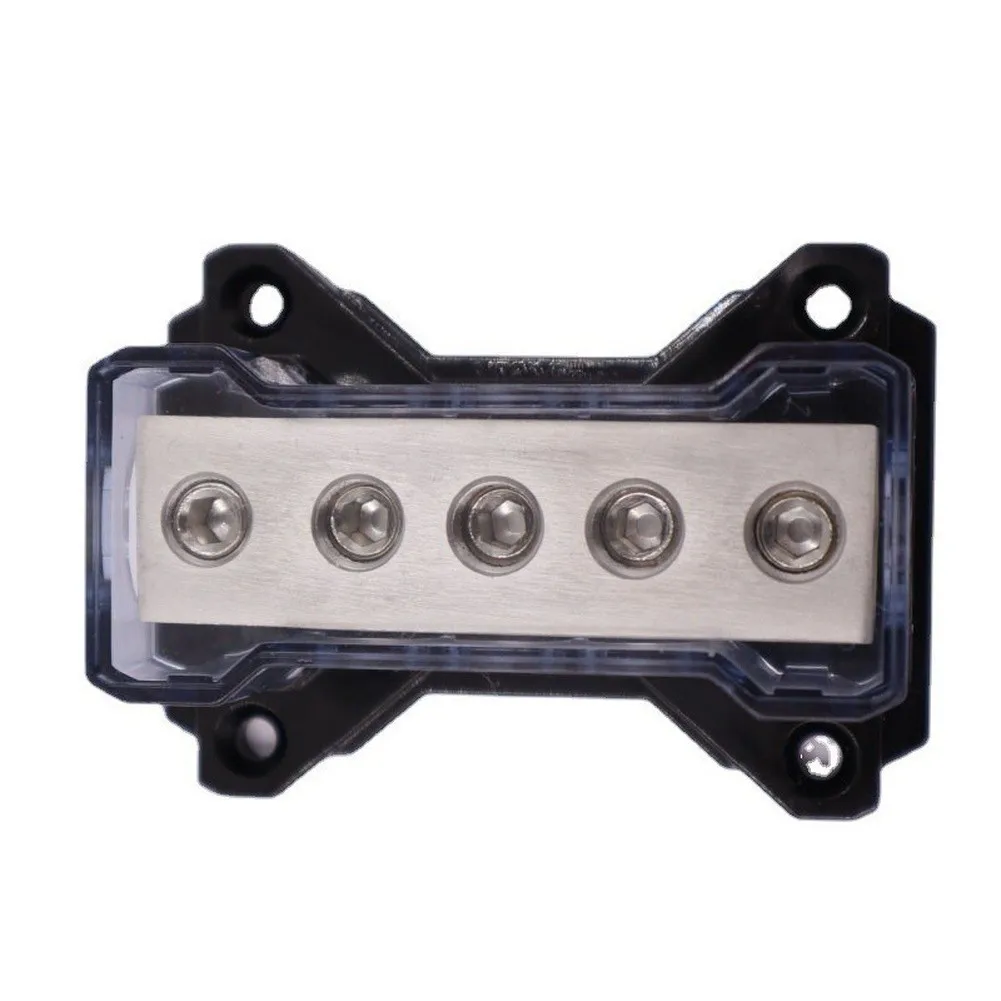 For Reducing Background Noise Power Distribution Block Power Distribution Block 4GA Output Ports Solid Construction