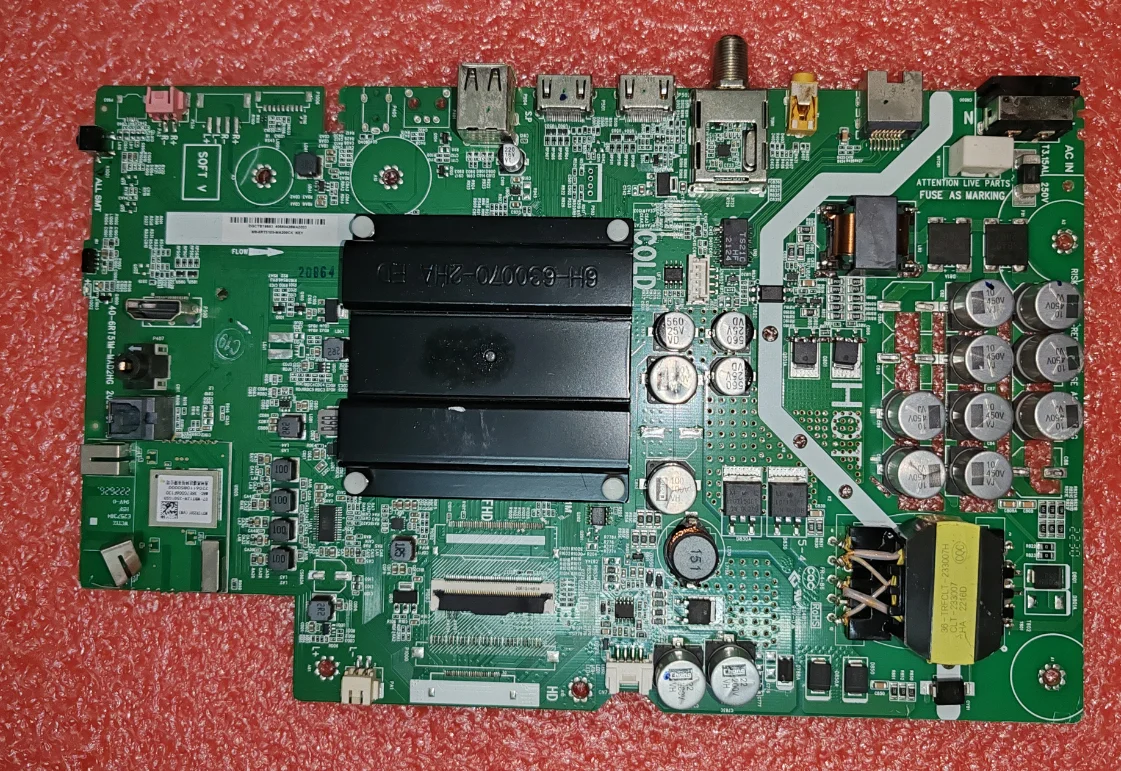 

40-6RT51M-MAD2HG M8-6RT51D5-MA200CK Physical photo of the three in one TV motherboard