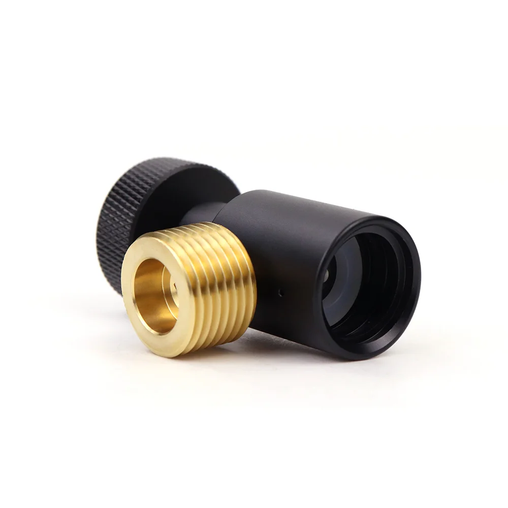 New Model Soda CO2 Refill Adapter Connector Gas Regulator Soda Tank Cylinder Aquarium Homebrew Tr21-4 to W21.8-14