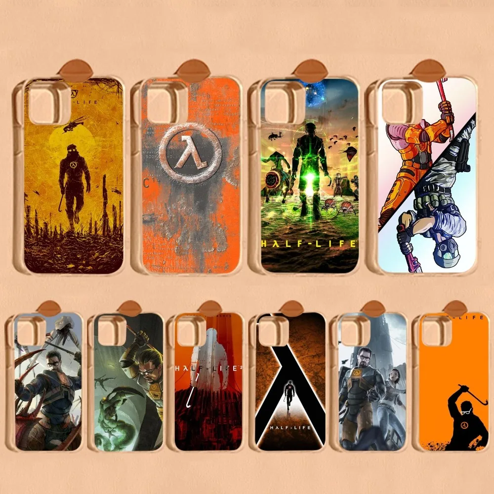 H-Half Life-e 2 Phone Case For IPhone 16 15 8 7 6 6S Plus X SE XR XS 14 11 12 13 Mini Pro Max Mobile Case