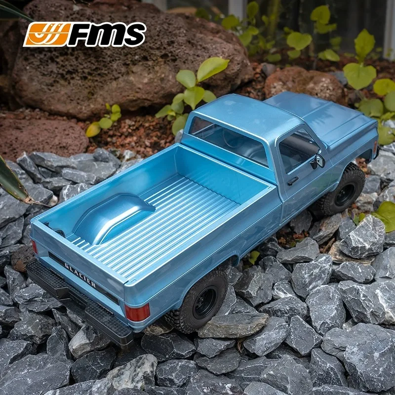 KYU FMS1:18 Glacier Storm Charging RC Remote Control Model Car Simulation Climbing off-road vehicle four-wheel drive toy pickup