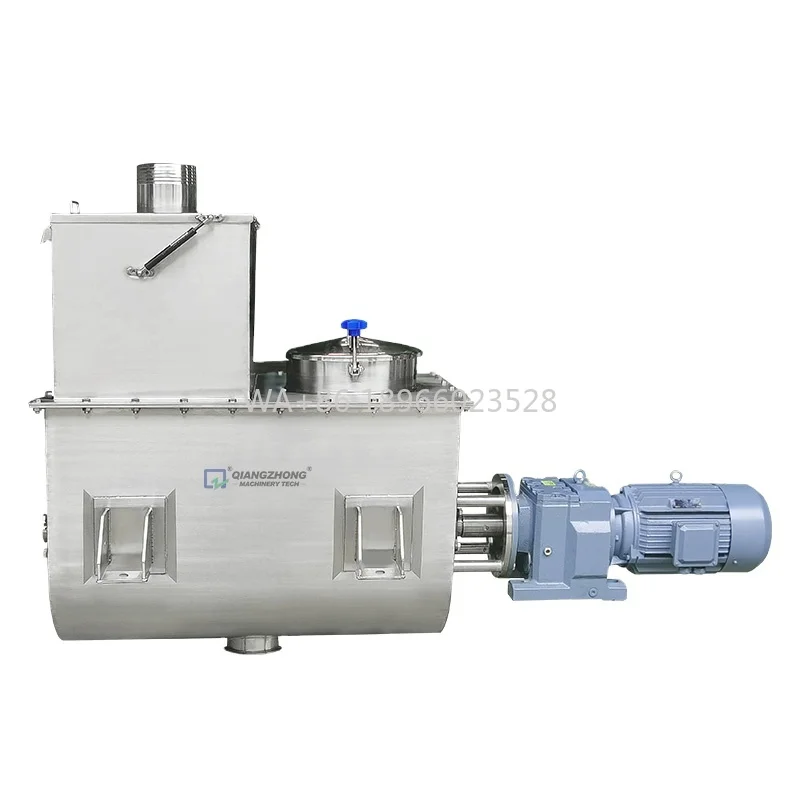آلة لصق حبيبات المسحوق الرطب الجاف، خزان الشريط الأفقي، خلاط مجداف، خلاط خلط المزج