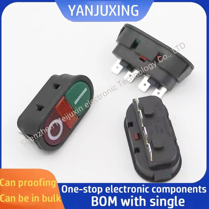 1PCS/LOT  B20-GB25 B30 Mixer switch Constant link meat grinder power switch start red and green button