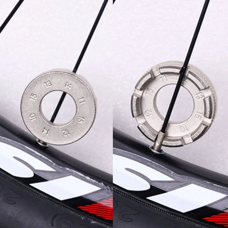 אופניים דיבר niple ברגים 8 דרך חריץ אופניים גלגל rpove התאמת ספאנר מגולוון תיקון שירות כלי מפתח