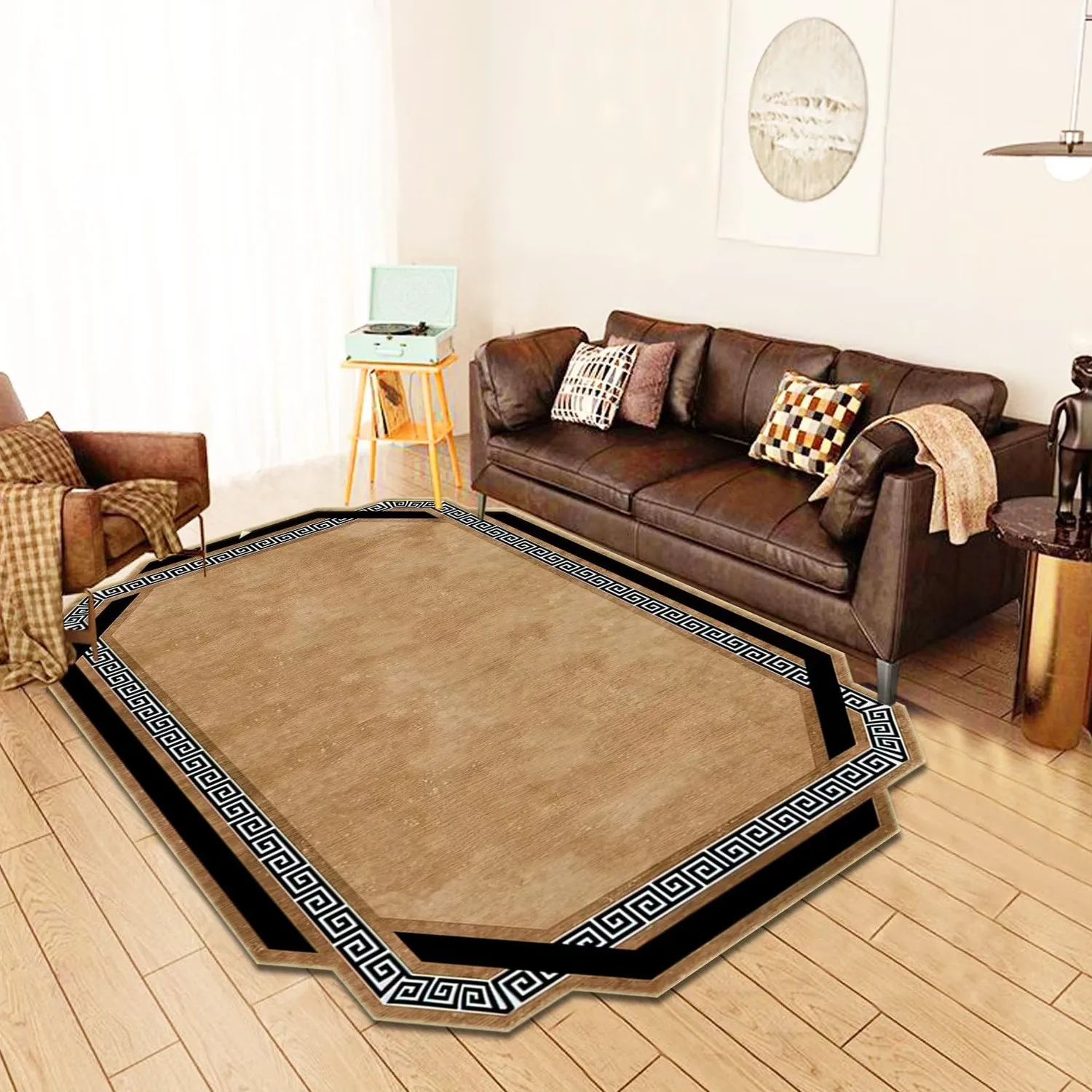 Special Shapes Traditional Living Room Rug Luxury Decoration Home Carpet for Rooms Large Area Washable Coffee Tables Mat Bedside