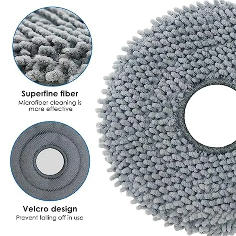 Vacuum Mop Pads para Q Robot, Aspirador, Peças sobressalentes, Acessórios