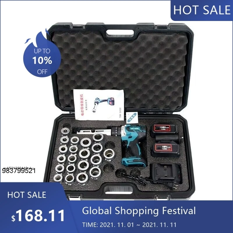 1217 Promotion 18V Portable Rechargeable Electric Wire Stripper Small Cable Stripper Sw-1018 Wire Quick Peeler el 96