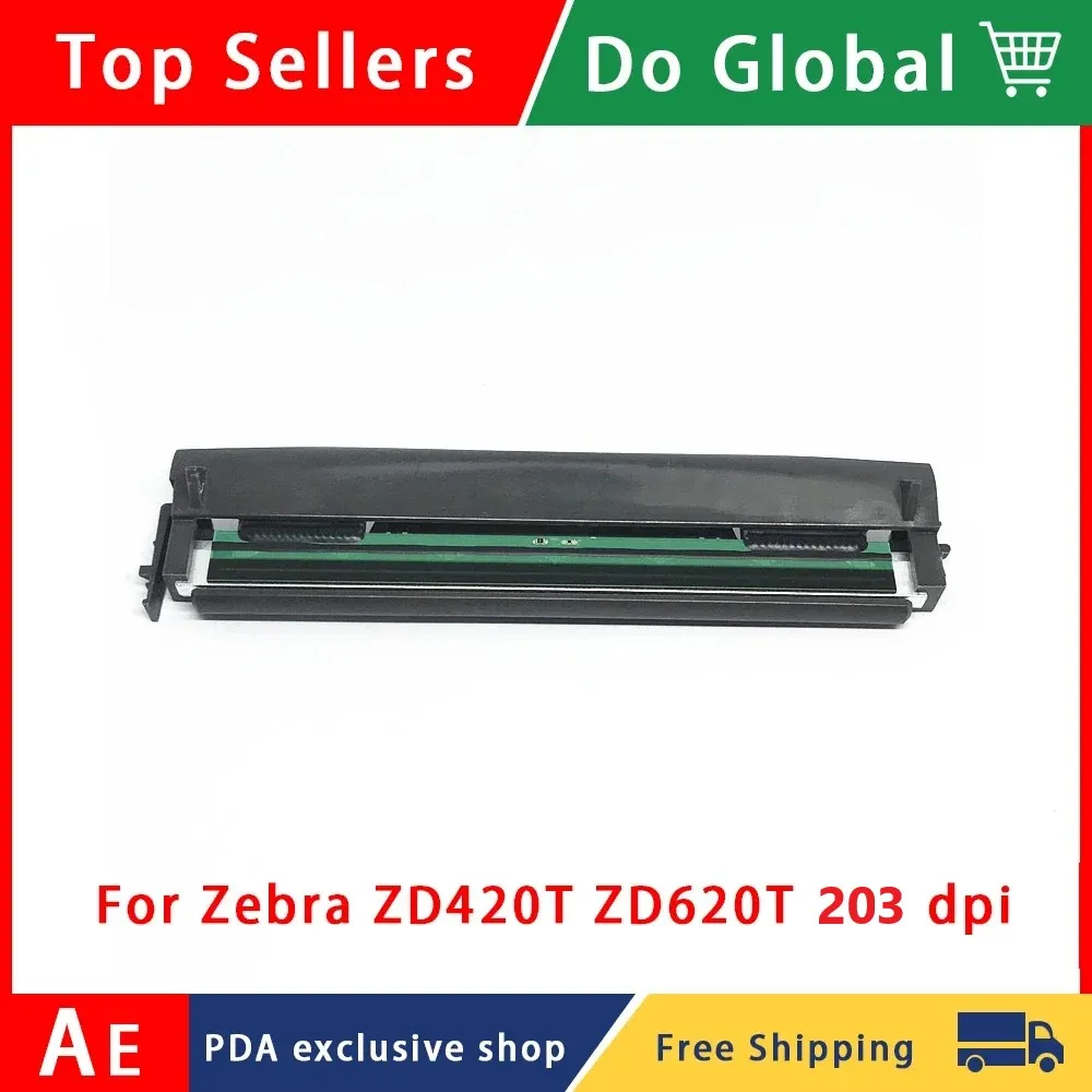 P1080383-226 Thermal Printhead for Zebra ZD420T ZD620T 203dpi Barcode Label Printer New Original Print Head,Free Shipping