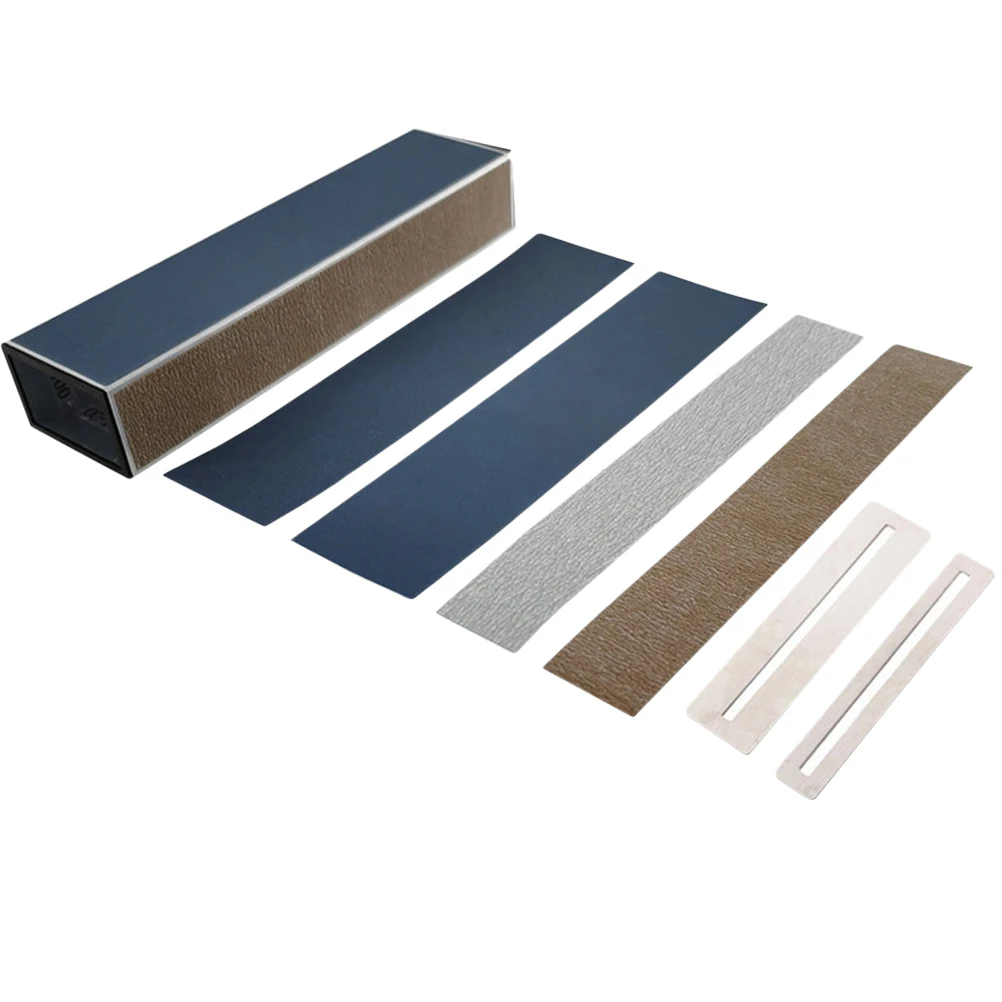 

1pc Guitar Leveling Bar Sandpaper for Fret Polishing Beam Electric Acoustic Bass DIY Handmade Instrument Maintenance Tool