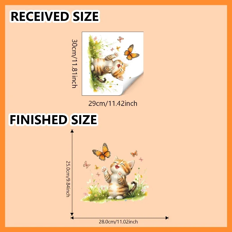 Cute Cat Rabbit Lion Animal Wall Sticker Kids Room Background Home Decoration Mural Decal
