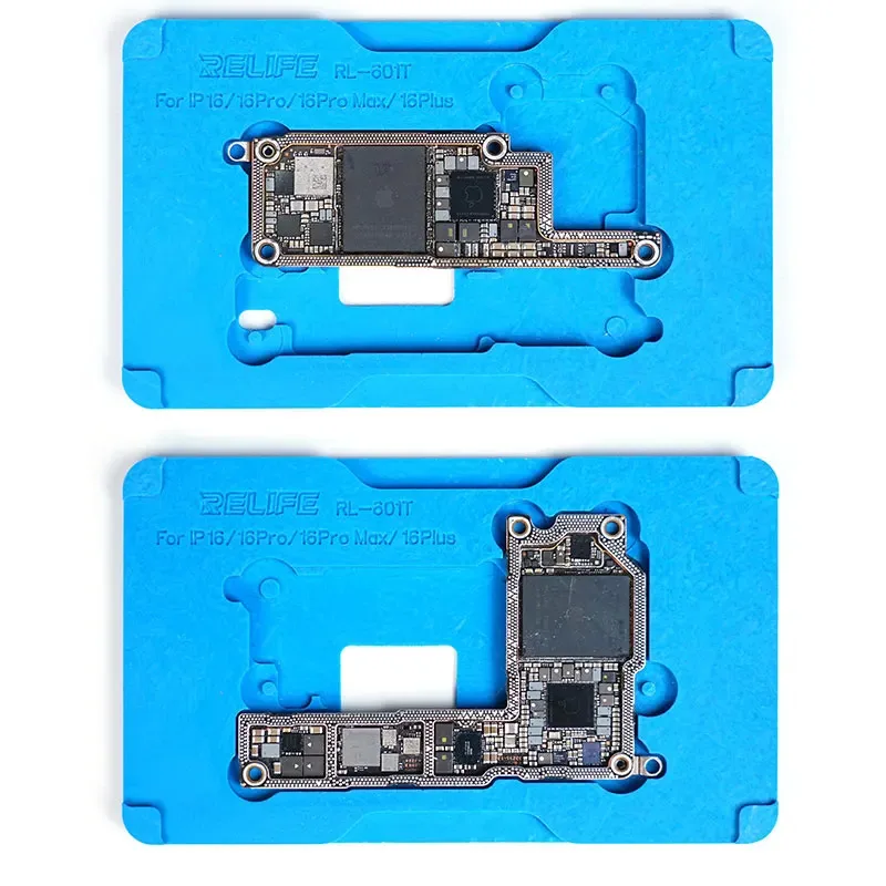 RELIFE RL-601T 31 in 1 iPhone X xs ~16 17 Pro Max Motherboard Middle Layer Board Plant Tin Platform 3D BGA Reballing Stencil Kit