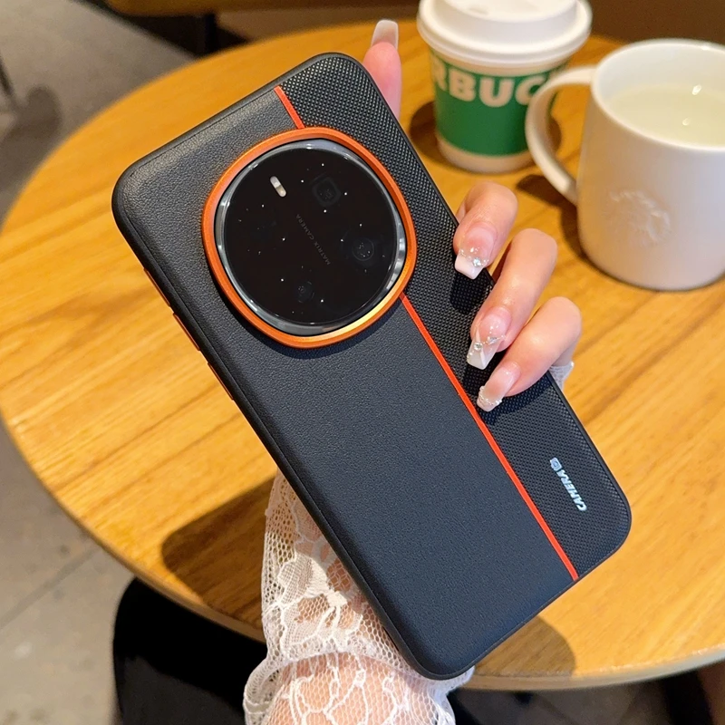 

Case For Honor Magic 7 Pro Case Luxury PU Silicone Leather Phone Back Cover For Magic7 Pro 5G Protect Shell Shockproof Bumper