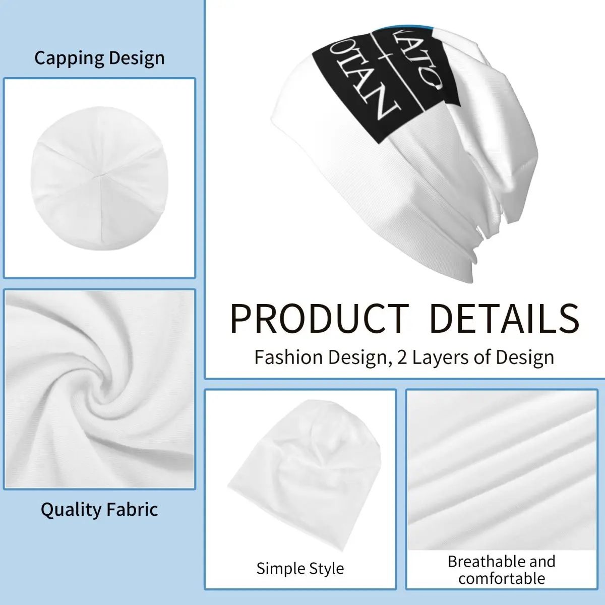 NATO NATO 유니섹스 성인 비니 모자 뜨개질 보닛 모자 따뜻한 패션 가을 겨울 야외 스컬리 모자