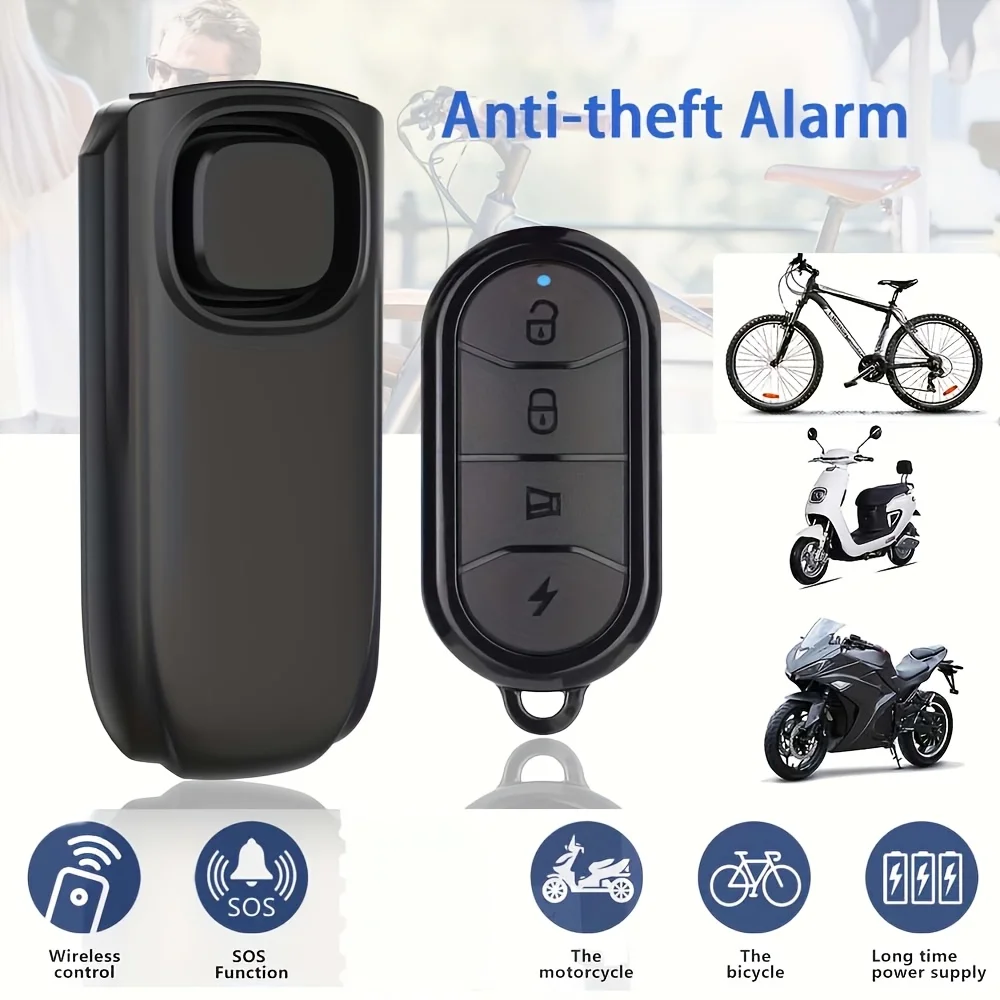 ALARMA DE SEGURIDAD PARA BICICLETA