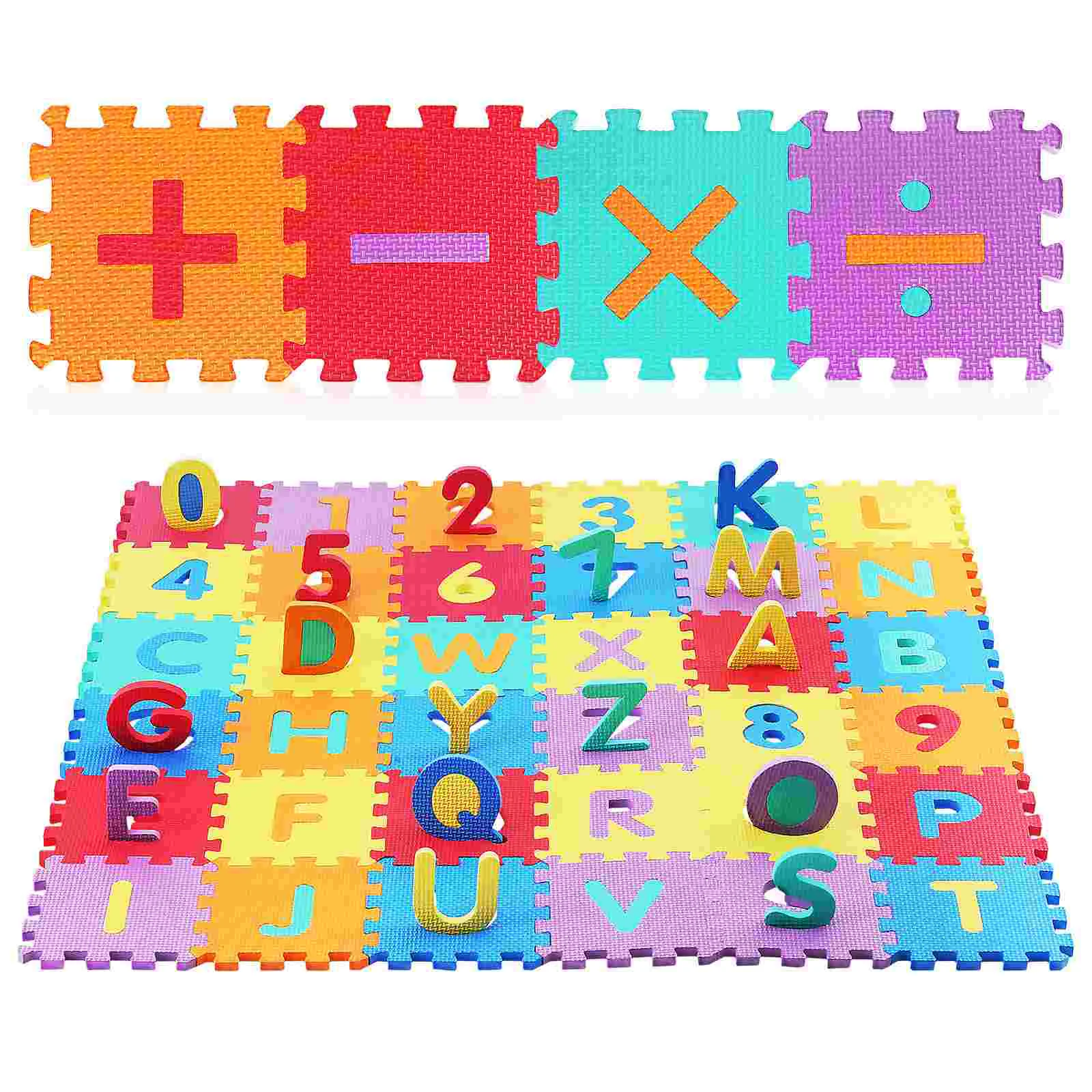 40 Pcs Puzzle Mat Foam Mattress Topper Tiles Play Soft Mats For Floor Baby Eva Kids Newborn