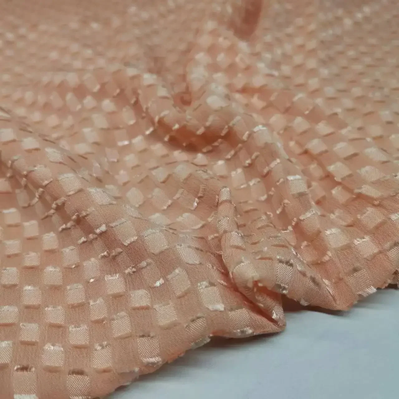 Sewing Fabric Swissdot Chiffon Soft Light Material Breathable DIY Qualified