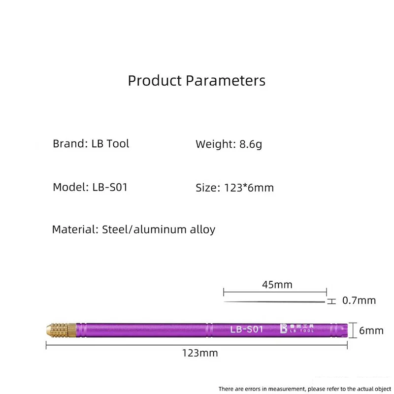 LB أداة LB-S01 يده سكين مقبض متعدد الوظائف مزيل الصمغ شفرة مقبض ارتداء المقاومة IC رقاقة أدوات إصلاح الهاتف