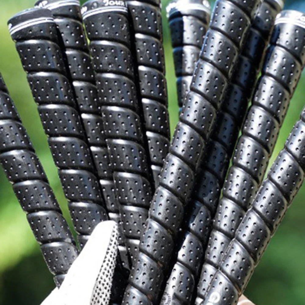 13/5/2pcs Tour Wrap Golf Grip Men Black Choose TPE Material Golf Club Grips Iron and Wood Standard/Midsize Grip Universal 골프그립용품