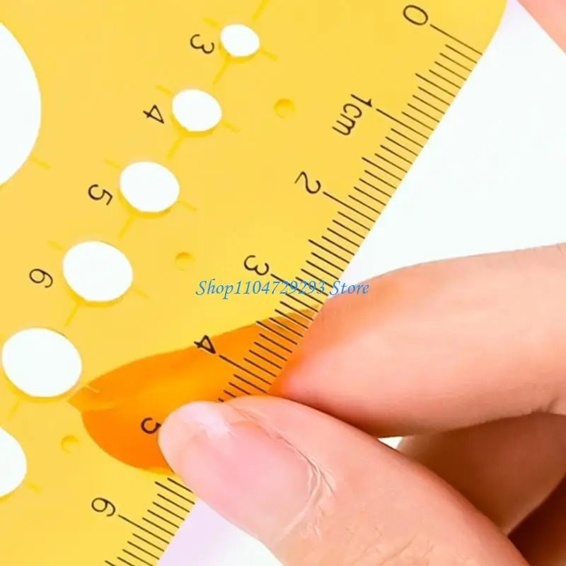 Multipurpose Geometry Stencils Circle Drawing Template Ruler Geometric Stencils 