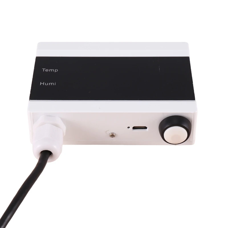 Tuya WIFI Temperature Thermometer Alarm Sensor Smart Life App Home Thermostat EU Plug