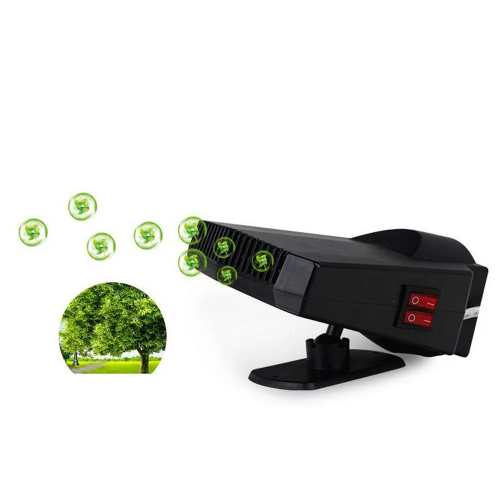 

200W 12V Portable Car Heater Fast Heating Demist Windshield Fog Remover For Trucks Rvs Low Noise Automotive Warmer