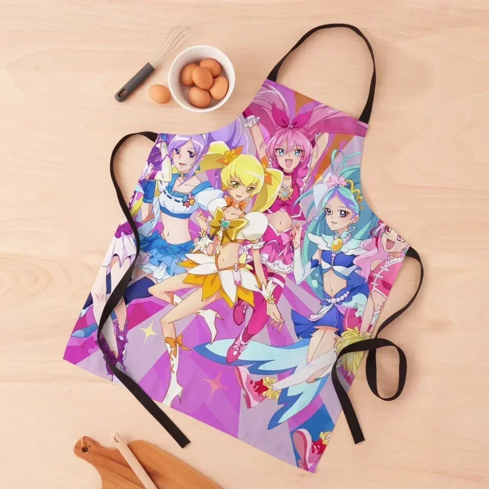 

Precure, Yes! Precure 5, Futari wa Precure, Fresh Precure!, Heartcatch Precure!, Suite Precure, Go! Princess Precure, Pre Apron