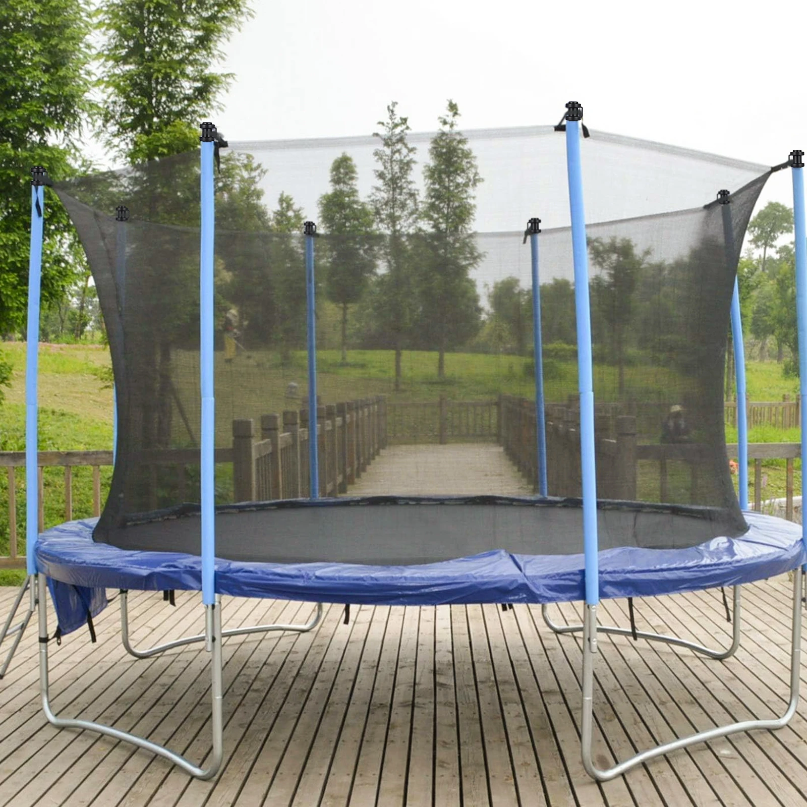 

6pcs Plastic Trampoline Small Replacements Durable Pole Cover Wear-Resistant Rod Protector For Kids Adult Trampoline Accessories