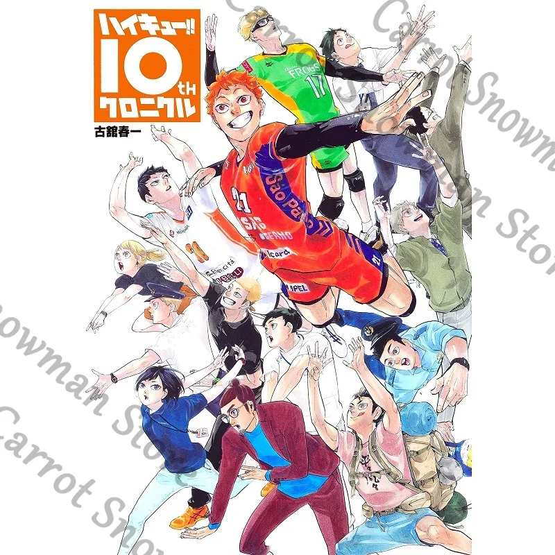 هايكيو حقيقية!! شويو هيناتا كي تسوكيشيما كوسبلاي للذكرى العاشرة كتاب تذكاري النسخة اليابانية كارتون هدية تزيين #1