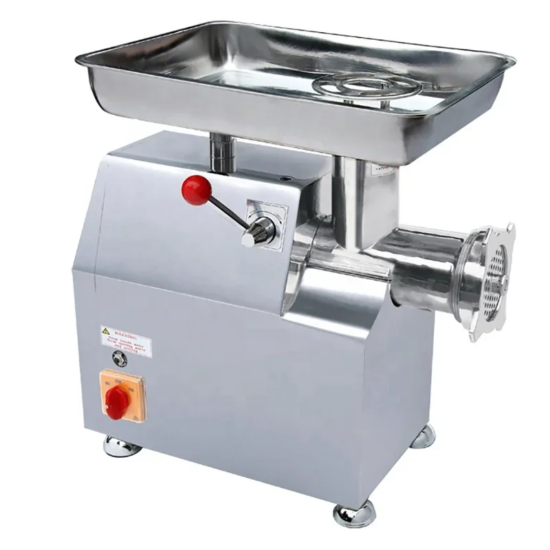 New Kitchen Equipment 320KG/Hr Output Electric Meat Grinder 304 Stainless Steel Meat Mincer Machine For Sale