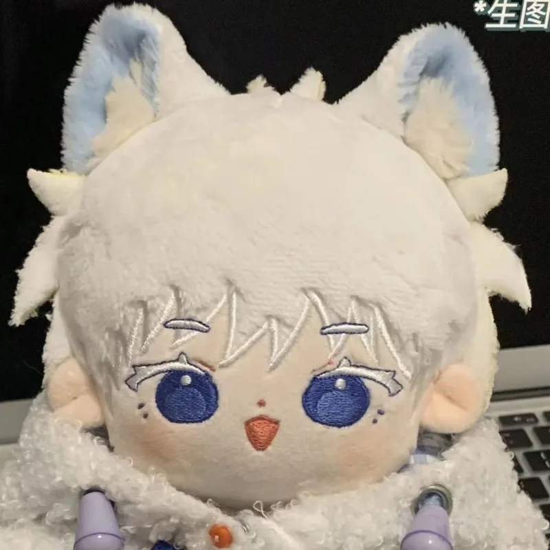 

20CM Jujutsu Kaisen Gojo Satoru Cotton Doll Attribute Plush with Skeleton Cartoon Figures Stuffed Toys Student Birthday Gift