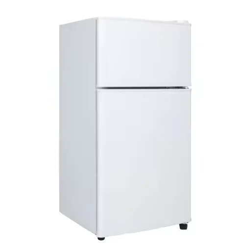 Горячая продажа BCD-76 Двухдверный холодильник с морозильной камерой среднего объема в современном стиле Мини-холодильник