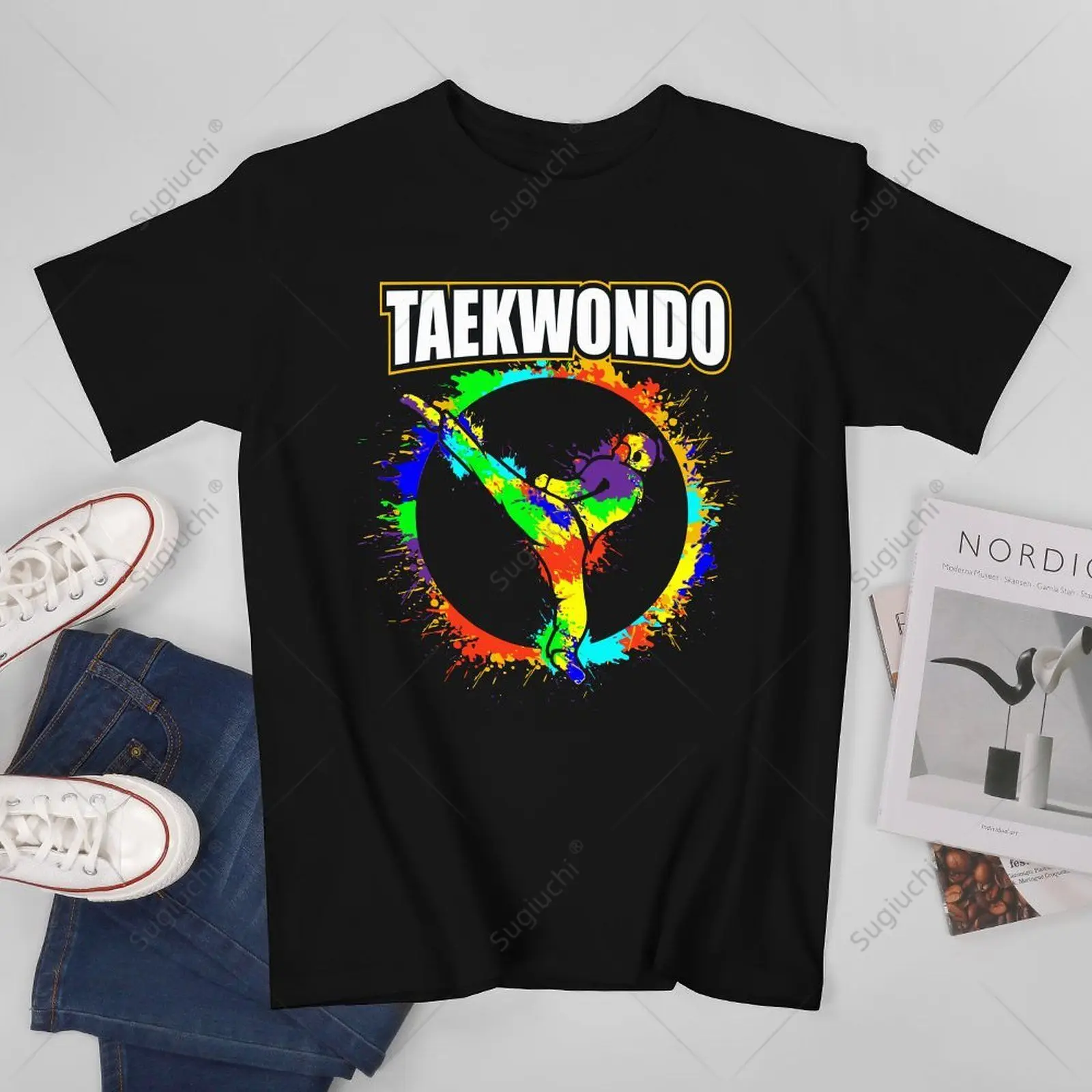 

Unisex Men Taekwondo Toddler Tshirt Tees T Shirts Women Boys 100% Cotton T-Shirt