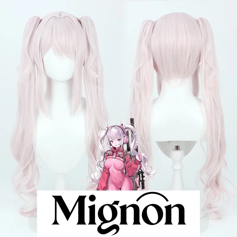 

Goddess of Victory: NIKKE Alice Cosplay Wig Simulated Scalp Detachable Twin Tails