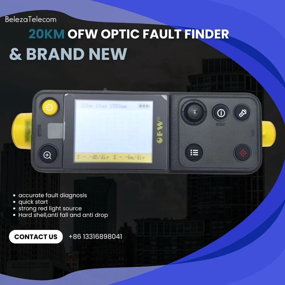 testeur-de-cable-a-fiber-optique-ofw-20km-avec-zone-morte-courte-de-25m-pour-une-recherche-precise-du-point-d'arret