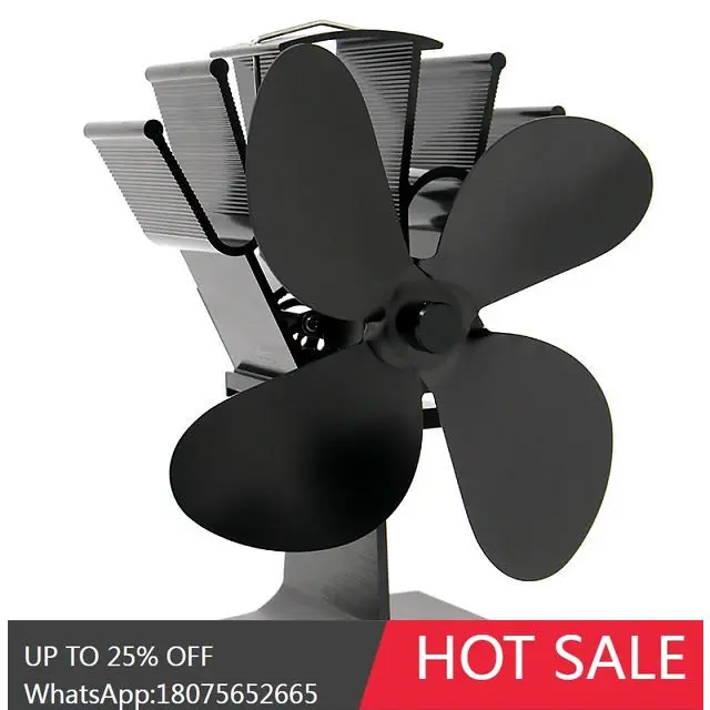 

SGF Four-Blade Self-Start Heat-Circulating Fireplace Fan Self-Start Fan