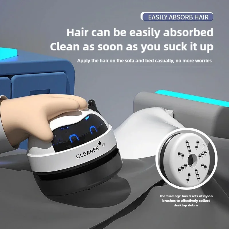 USB Electric Desktop Vacuum Cleaner Mini Home Keyboard Dust Cleaner Portable Long Life Car Vacuum Cleaner Gift Sets