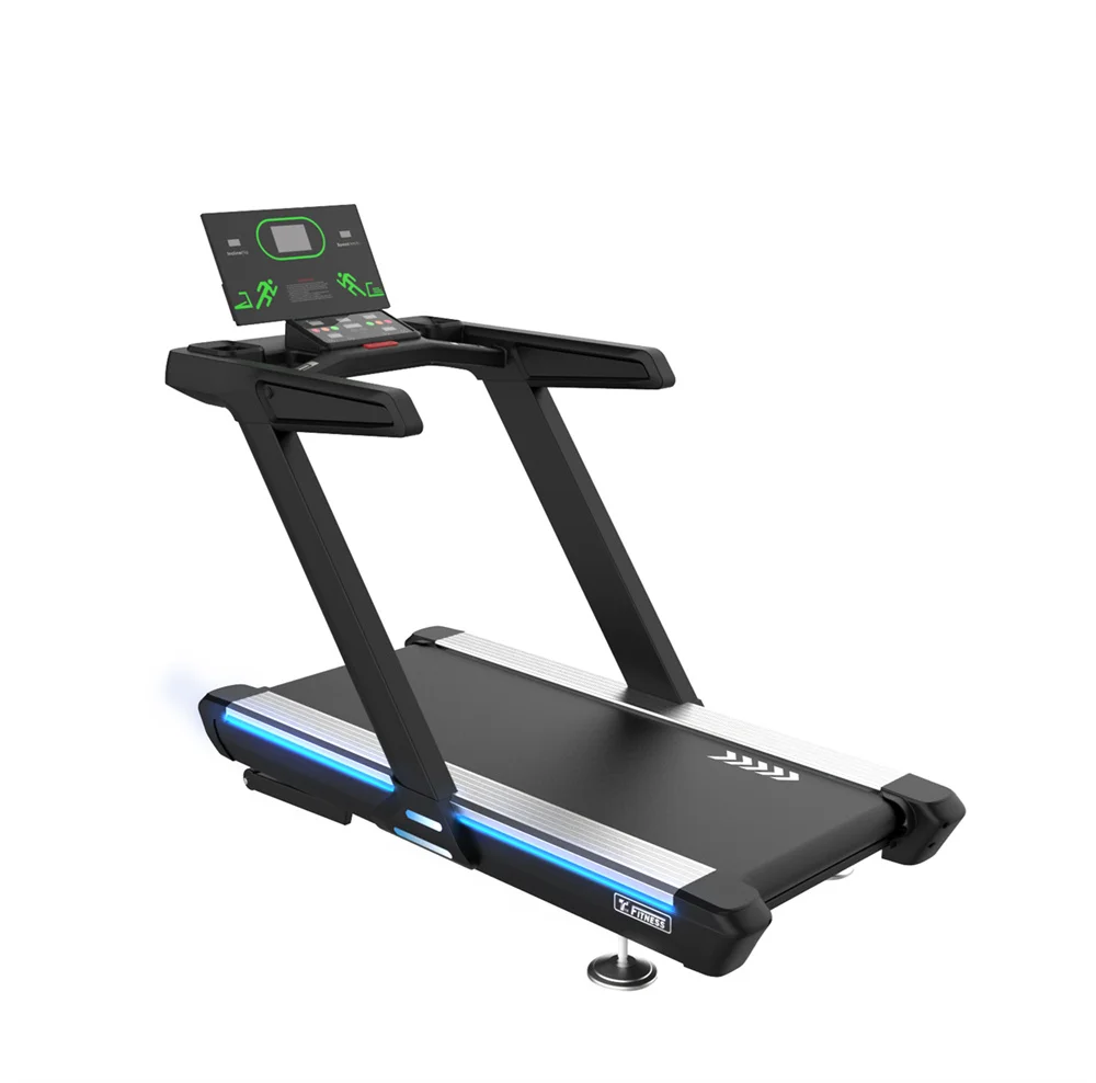 

LED Screen Running Machine Motorized Commercial Electric Treadmills With Heart Rate