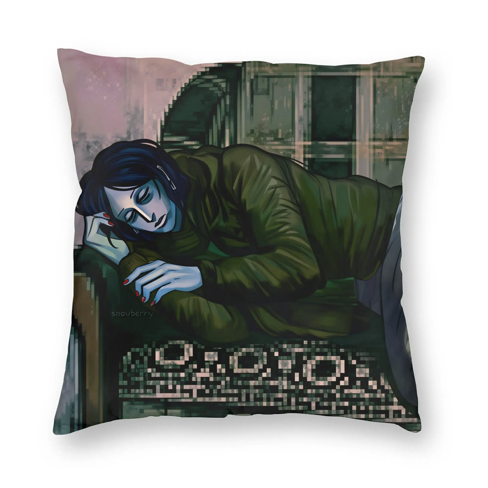 No Im Not a H-Human Pillow Case  Soft Pillow Cover Fashion Cushion Cover For Sofa Home Decor