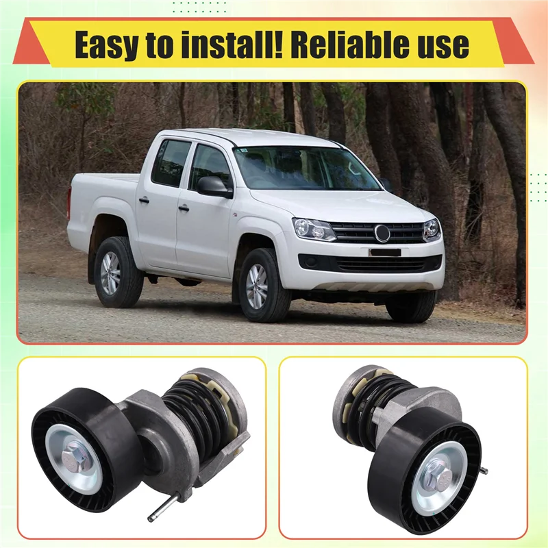 

ABQB-038903315AN 038903315AG Ремень натяжителя в сборе со шкивом для A3 VW Beetle Golf Passat